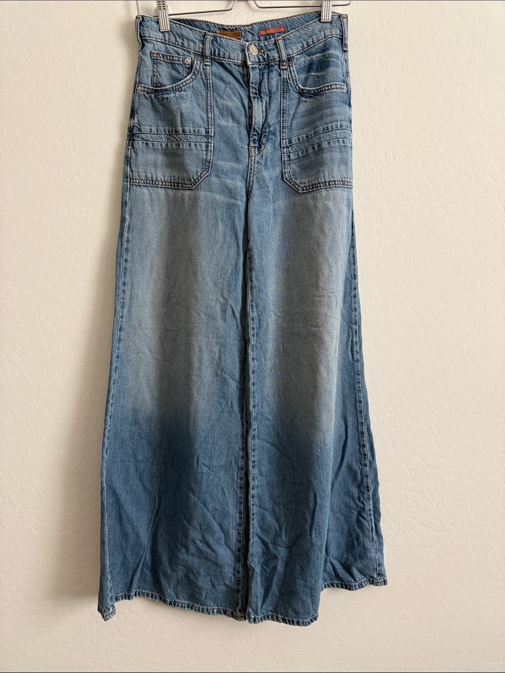 Pilcro The Jane High-Rise Wide-Leg Jeans Sz 26 - Picture 6 of 12